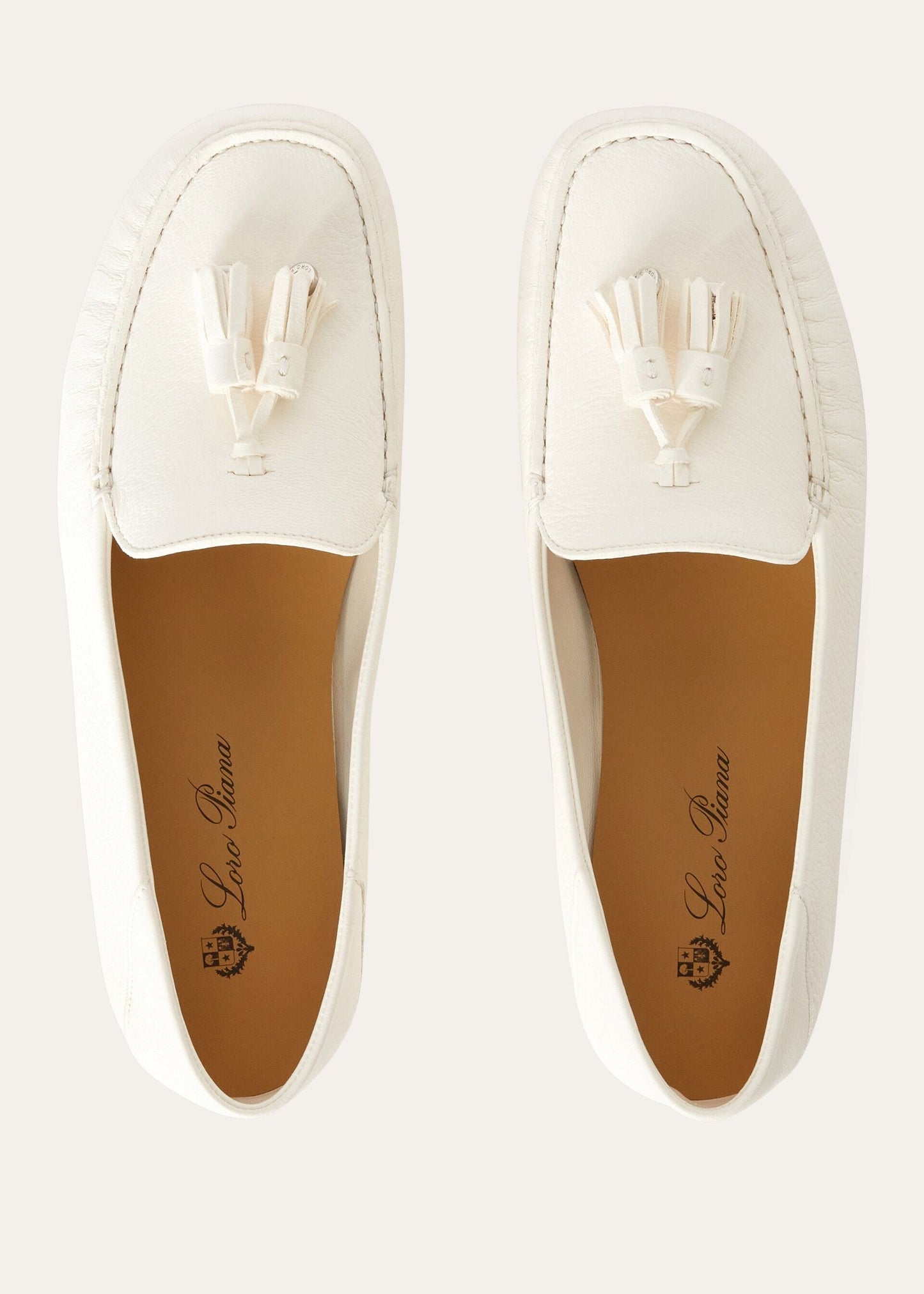 Mocassini Dot Sole Walk Bianco in Pelle Donna