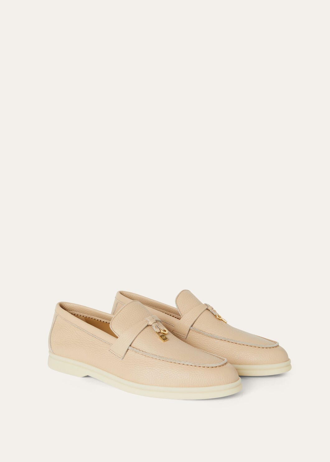 Mocassini Summer Charms Walk in Pelle Cammello
