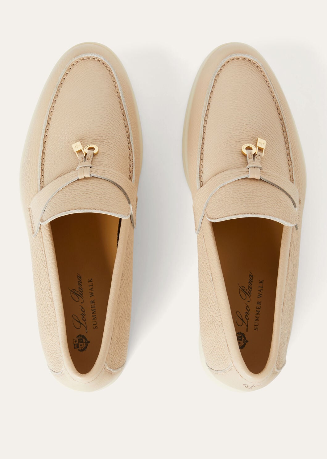 Mocassini Summer Charms Walk in Pelle Cammello